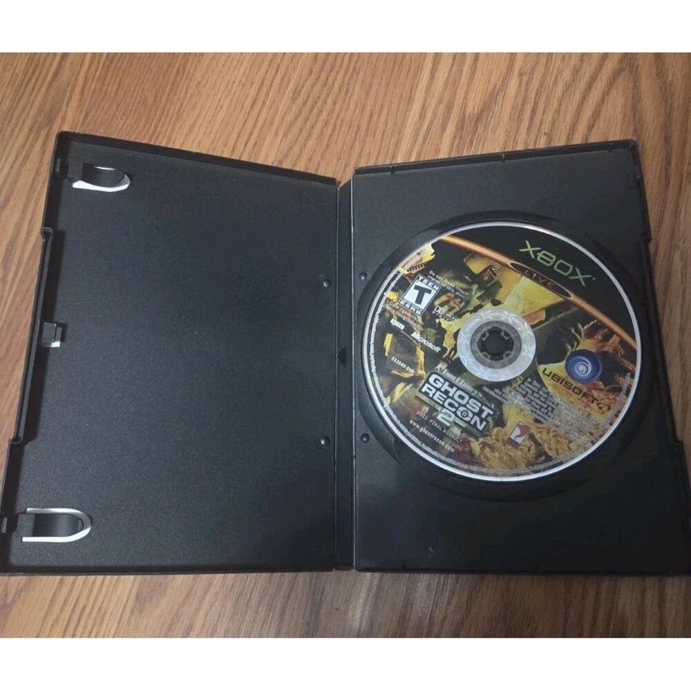 Tom Clancy's Ghost Recon 2 Original Xbox Game Complete Disc Tested GameStop Case